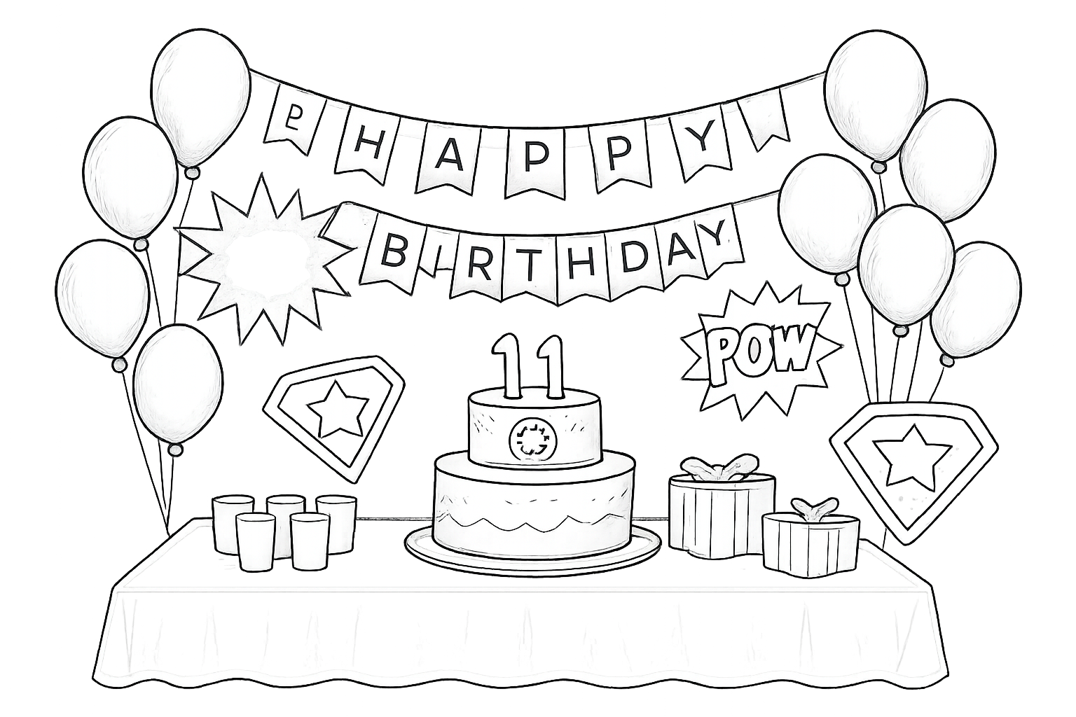 anniversaire garçon 11 ans