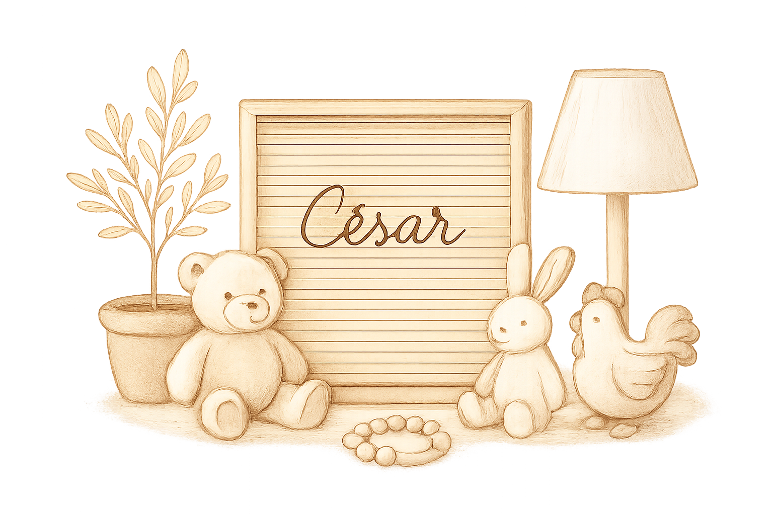 appeler son fils césar