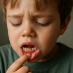 Dent rose enfant : causes, symptômes et traitements de la dent de lait qui rosit