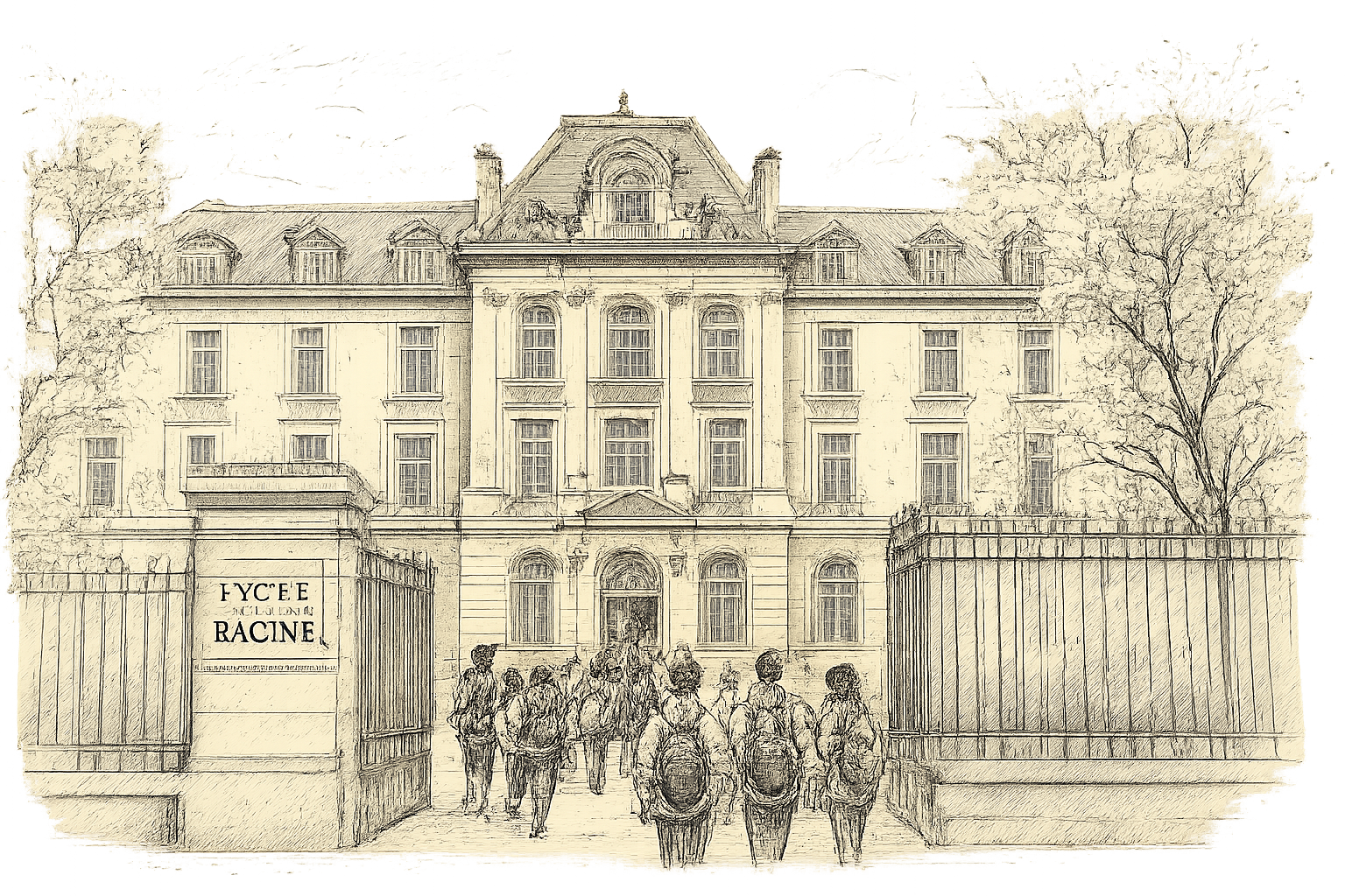 lycée racine moyenne pour y entrer