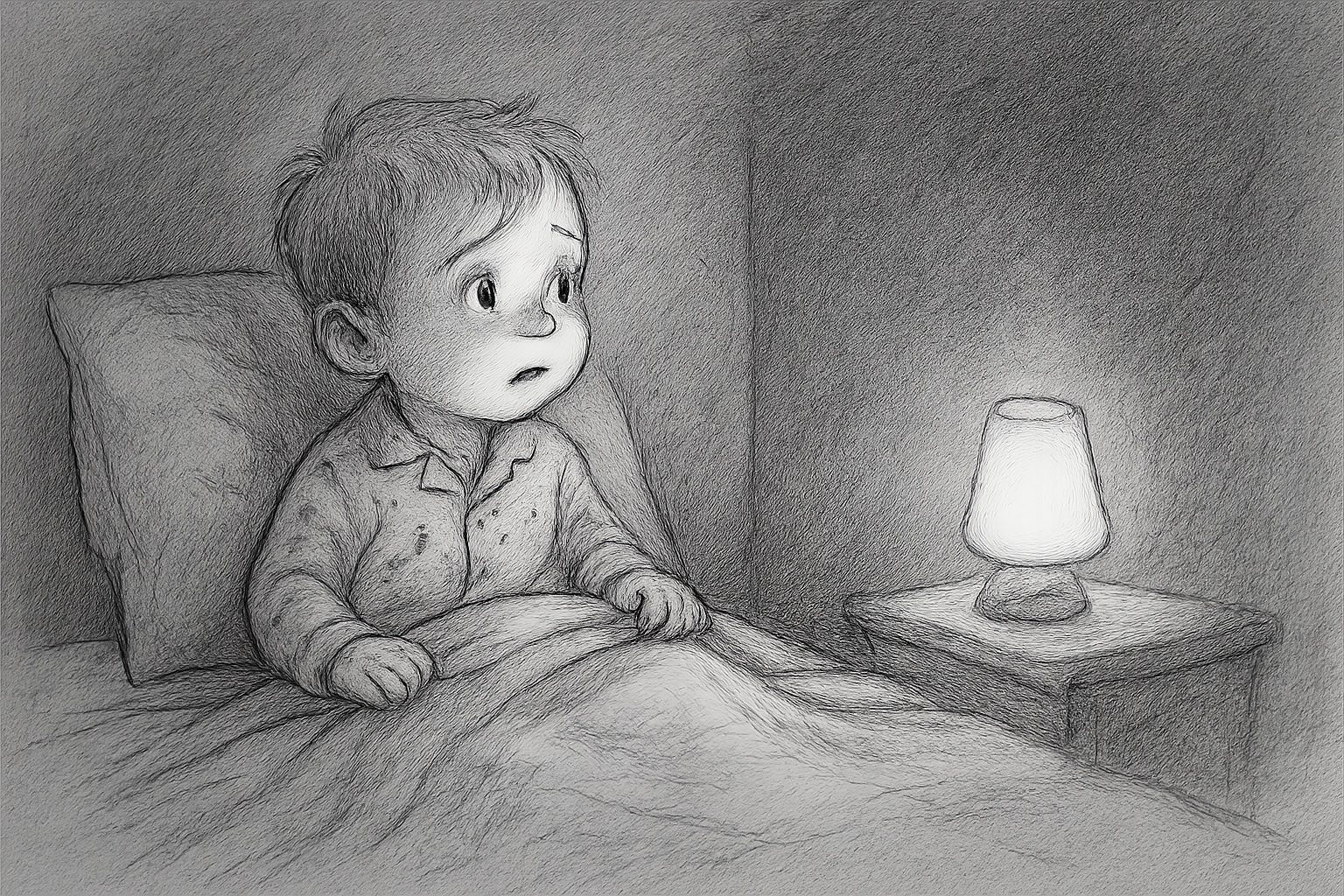 mon fils de 3 ans voit quelqu'un dans sa chambre