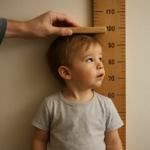 Quelle est la taille normale d’un enfant de 2 ans et demi (en cm) ?