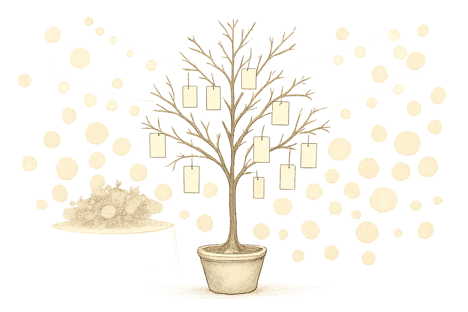 texte pour arbre à voeux
