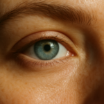 Yeux bleu clair transparent : origine génétique, phénomène optique et sensibilité à la lumière
